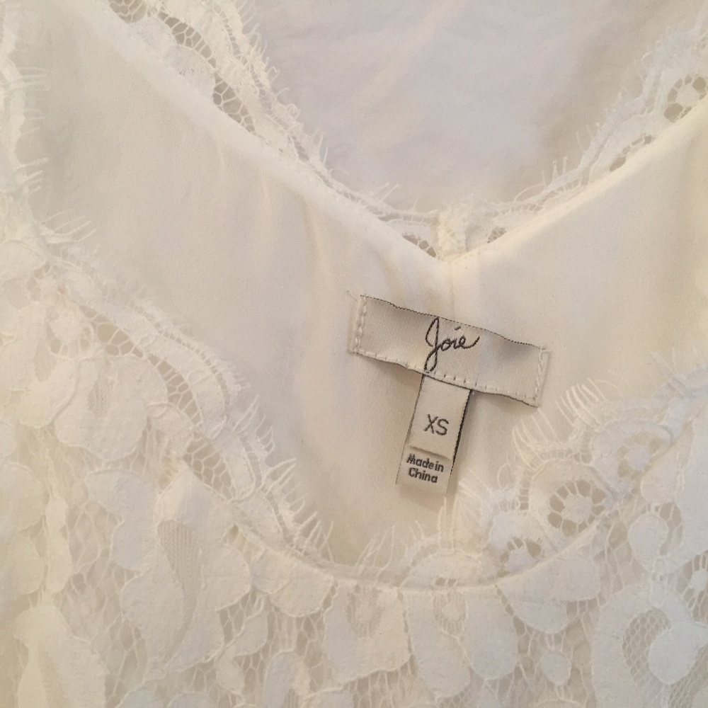Joie Rori Lace Dress in White Size XS - Picture 5 of 7